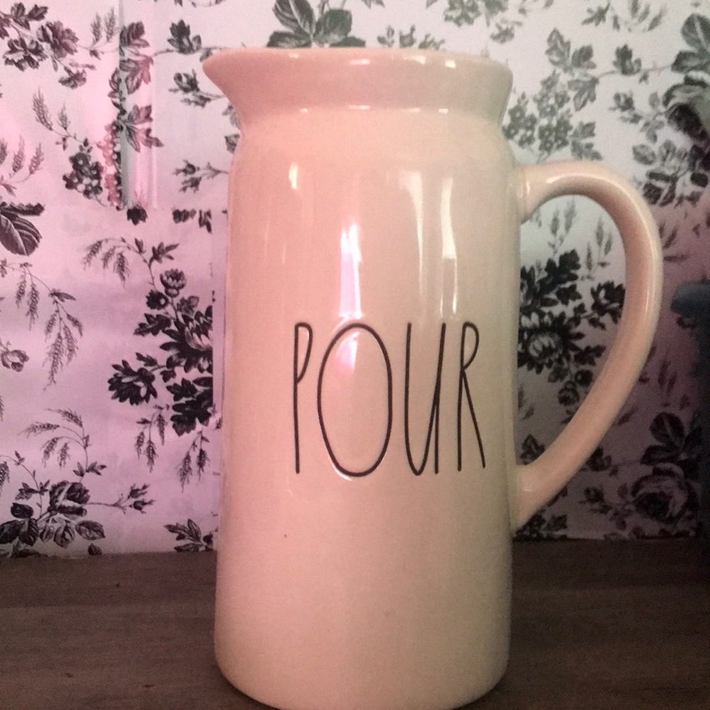 Rae Dunn Magenta Pour Water Pitcher